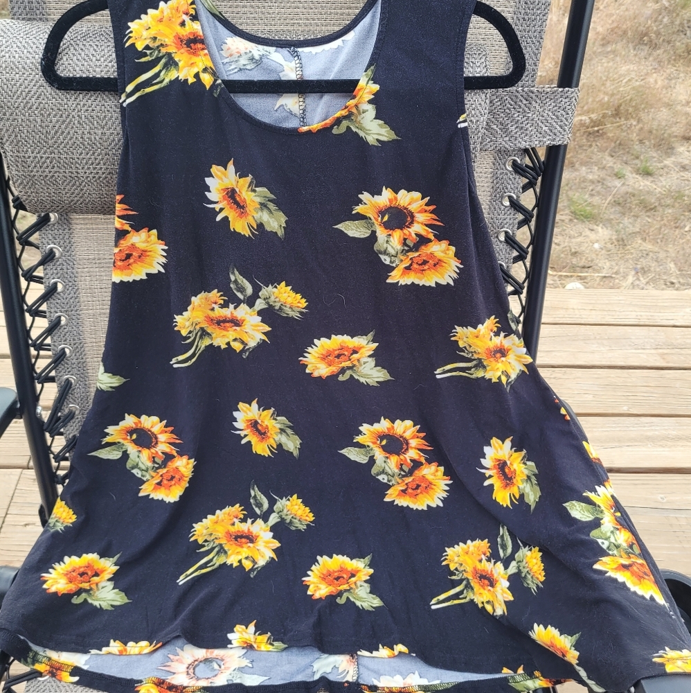 Sunflower tunic